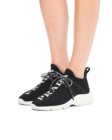 prada xy knit sneakers womens|Prada sneakers no closet.